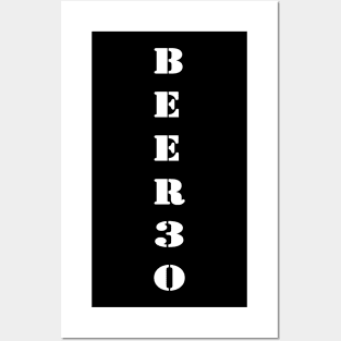 Beer 30 Posters and Art